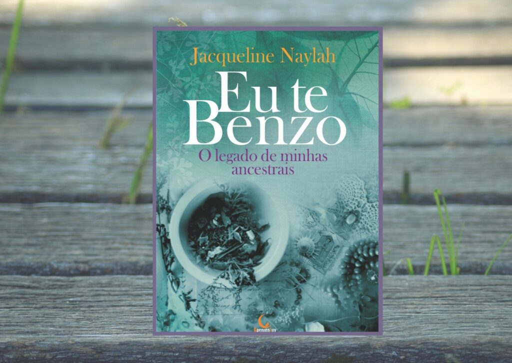 Capa dos livros eu te benzo