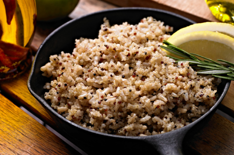 receitas nutritivas e saborosas com quinoa arroz